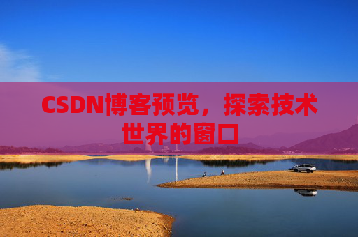CSDN博客预览，探索技术世界的窗口